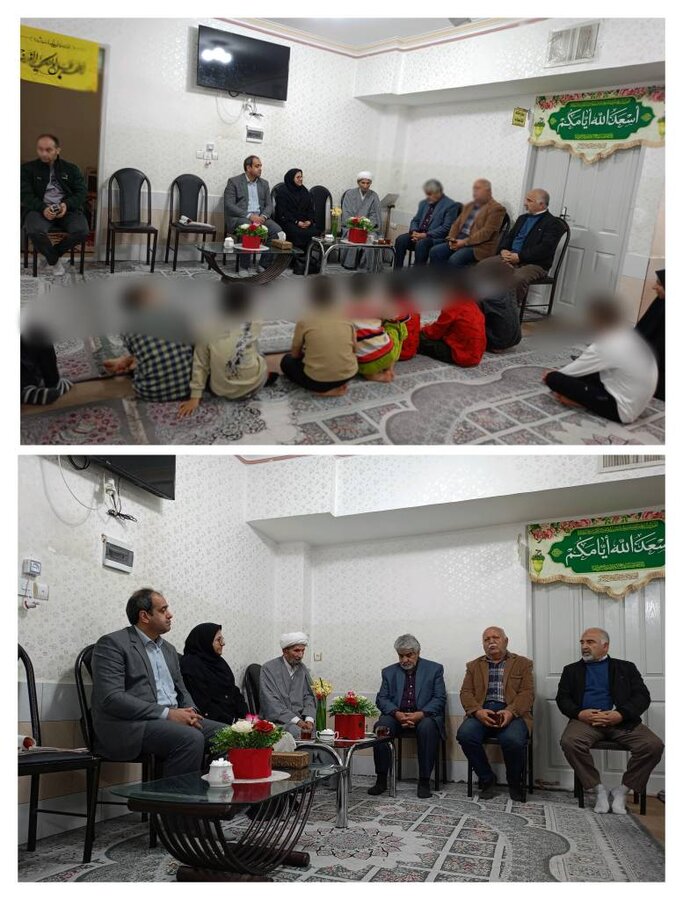 دهه فجر گرامی باد/بازدید معاون سلامت اجتماعی بهزیستی خراسان جنوبی از مرکز سرای محبت و کریم اهل بیت(ع) بشرویه