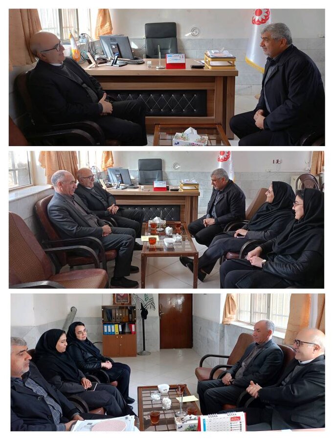 دهه فجر گرامی باد/دیدار دکتر وحیدرضا گازرانی مدیرکل بهزیستی خراسان جنوبی با رئیس نمایندگی بهزیستی شهر مود و کارکنان مراکز مثبت زندگی ۱۰۸۳۳