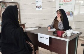 برپایی میز خدمت بهزیستی شهرستان شوط به مناسبت دهه مبارک فجر