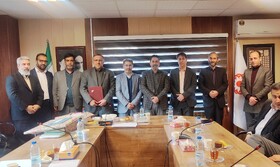 مراسم تکریم و معارفه مدیر حراست بهزیستی استان همدان برگزار شد