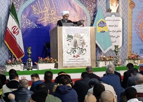 اشتهارد | رئیس بهزیستی اشتهارد در برنامه میزخدمت نماز جمعه پاسخگوی نیازهای جامعه هدف بهزیستی و عموم مردم بود