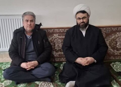 دیدار رئیس اداره بهزیستی چهاربرج با امام جمعه شهرستان در دهه فجر