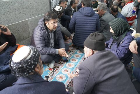 برگزاری میز خدمت دهه فجر در روستای ترشکان مهاباد