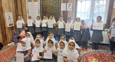 طالقان | به مناسبت دهه مبارک فجر /برگزاری مسابقه نقاشی ویژه کودکان پیش دبستانی در اداره بهزیستی شهرستان طالقان