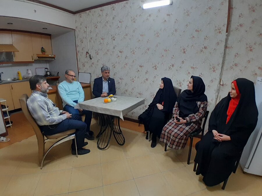 بازید سرزده مدیرکل بهزیستی قم از مرکز صدای مشاور