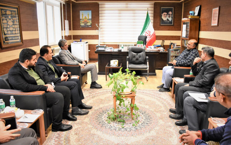 دیدار مدیرکل بهزیستی با فرماندار قصرشیرین