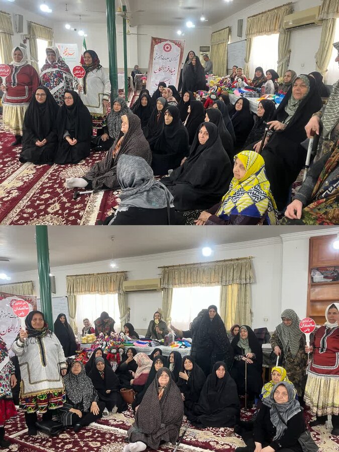 علی آباد | حضور سالمندان مرکز توانبخشی یاس در پویش “سلام محله”