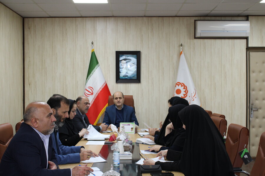 برگزاری جلسه کمیته نظارت بر مراکز و موسسات غیردولتی تحت نظارت بهزیستی استان