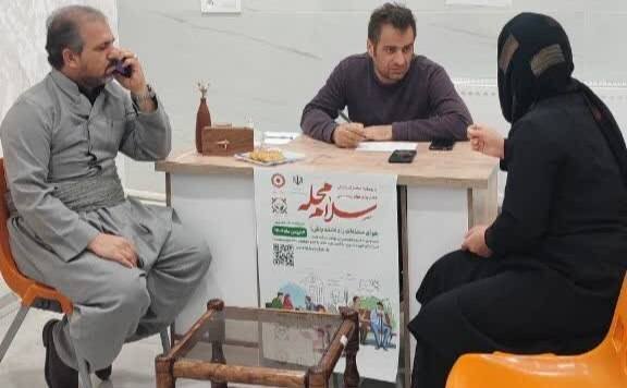 برگزاری میز خدمت «سلام محله» با حضور معاون اداره بهزیستی شهرستان پیرانشهر