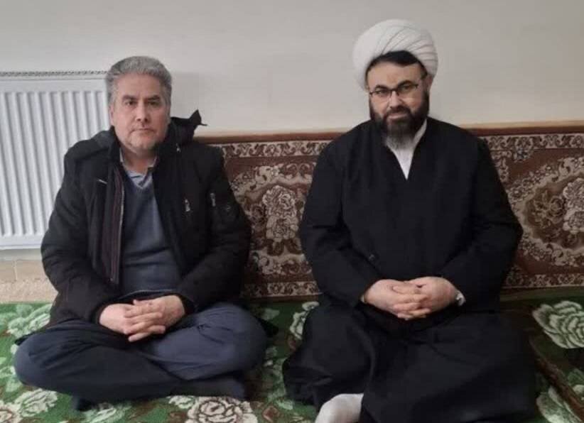 دیدار رئیس اداره بهزیستی چهاربرج با امام جمعه شهرستان در دهه فجر