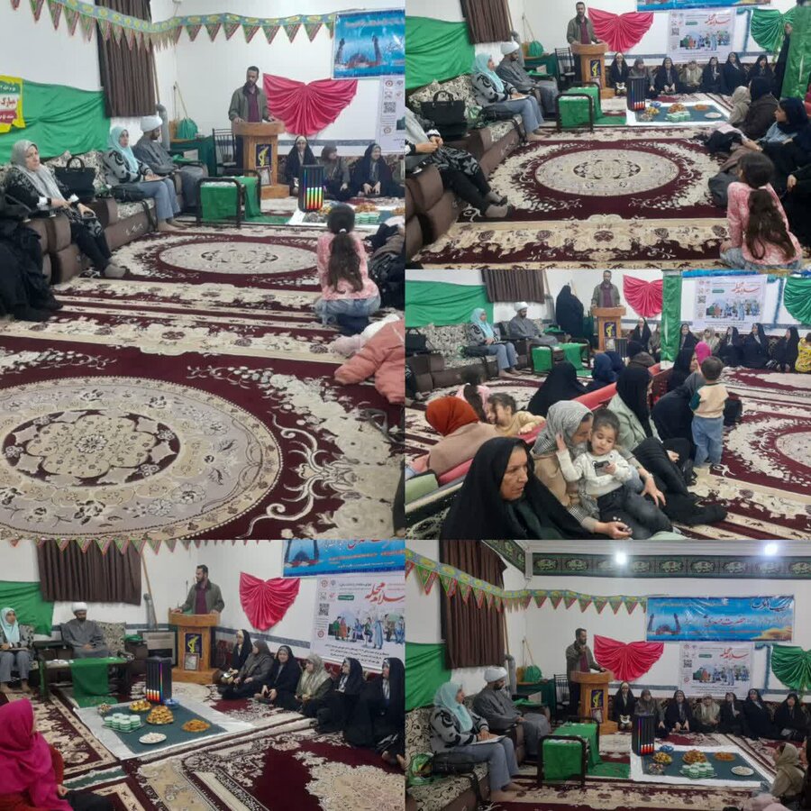 کردکوی | برپایی جشن ولادت امام زمان (عج) در محل اجرایی پویش سلام محله 