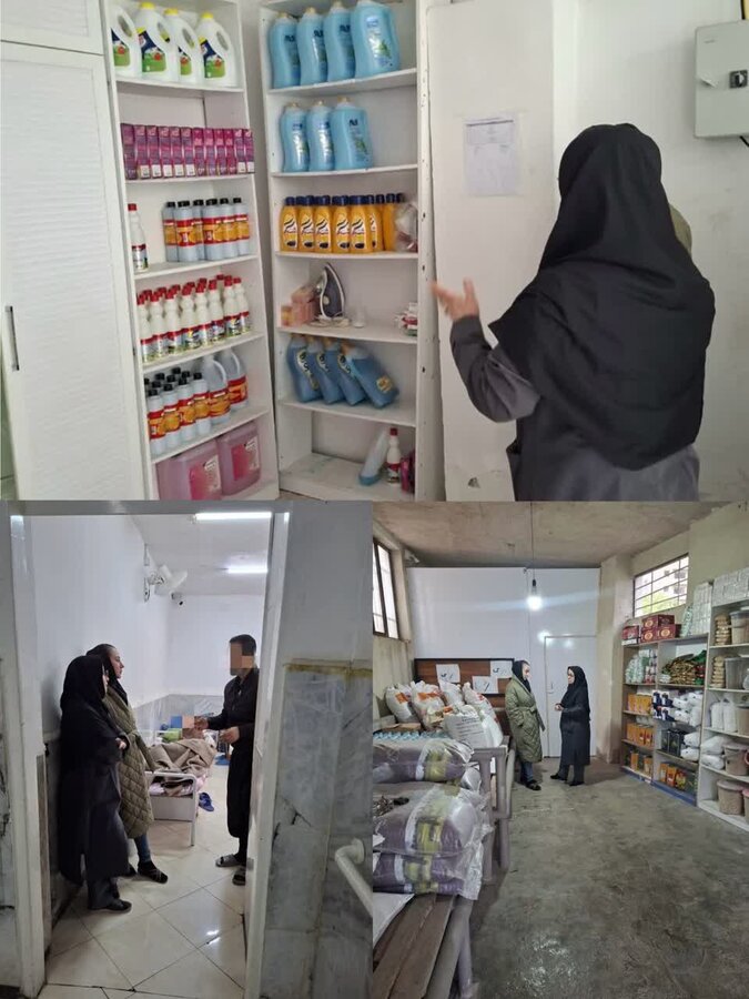 علی آباد | بازدید رییس شهرستان از مرکز شبانه‌روزی بیماران روان نواندیشان