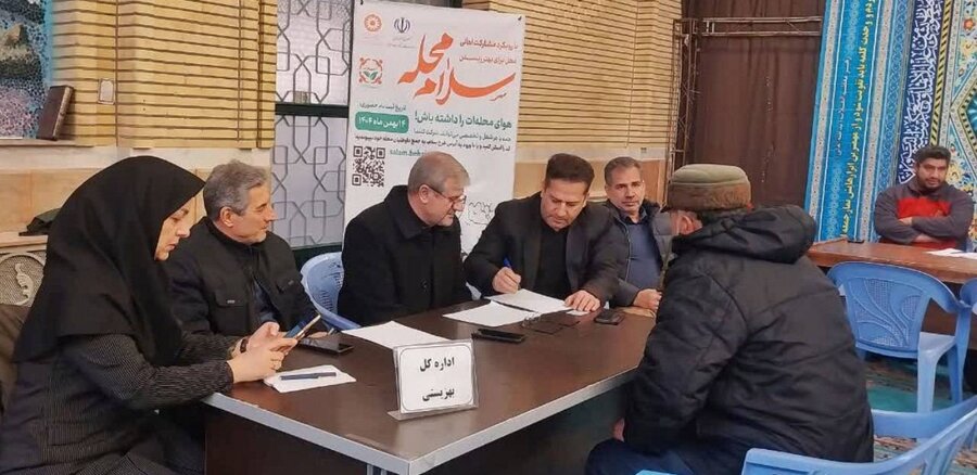 پاسخگویی چهره‌به‌چهره بهزیستی به شهروندان در میز خدمت مصلی ارومیه