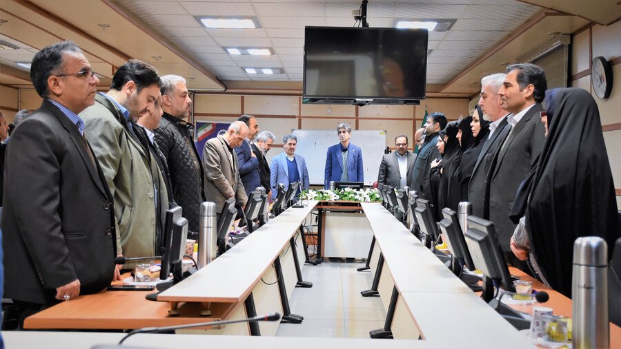 تکریم و معارفه رؤسای اداره حراست