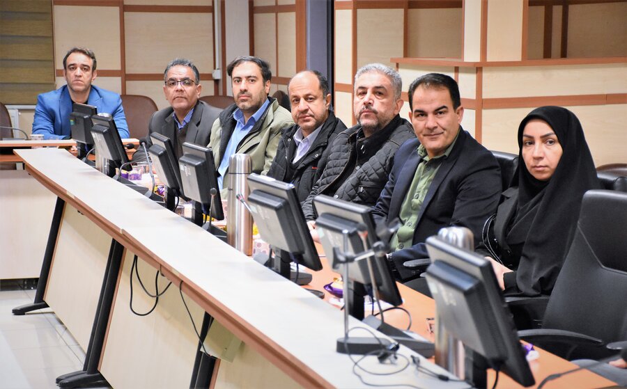 تکریم و معارفه رؤسای اداره حراست