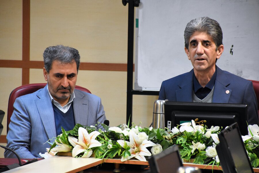 تکریم و معارفه رؤسای اداره حراست