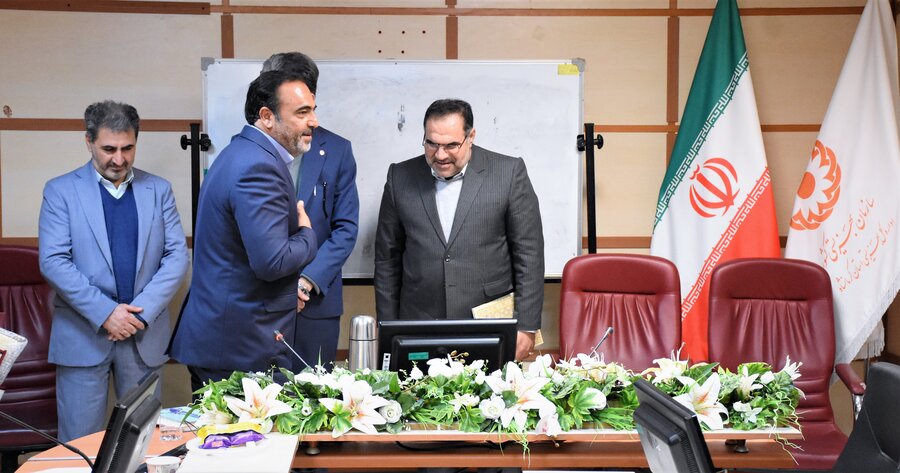 تکریم و معارفه رؤسای اداره حراست