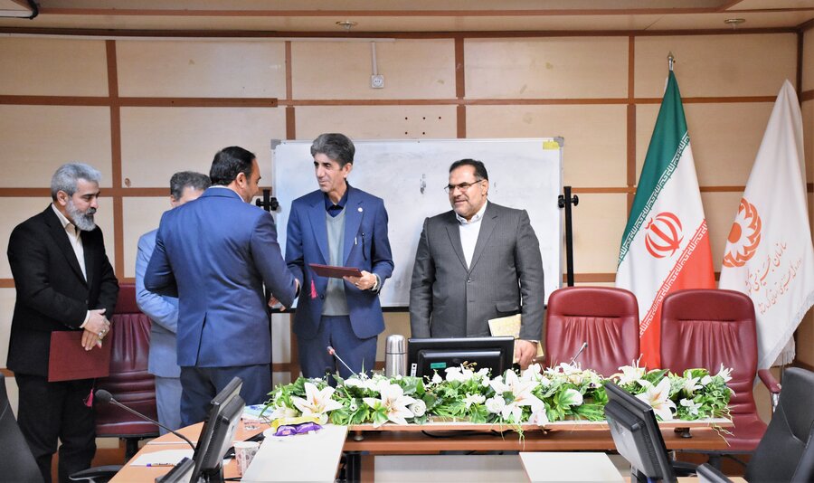 تکریم و معارفه رؤسای اداره حراست