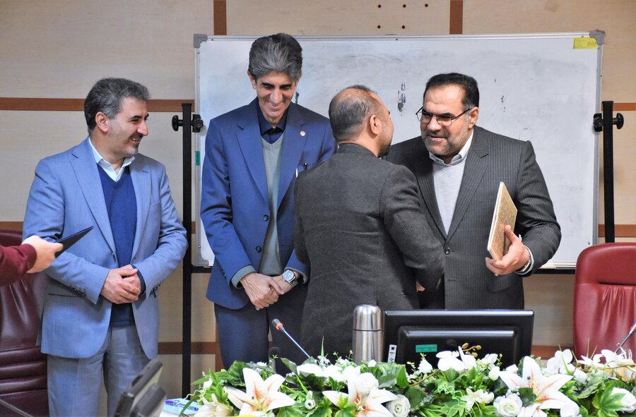 تکریم و معارفه رؤسای اداره حراست