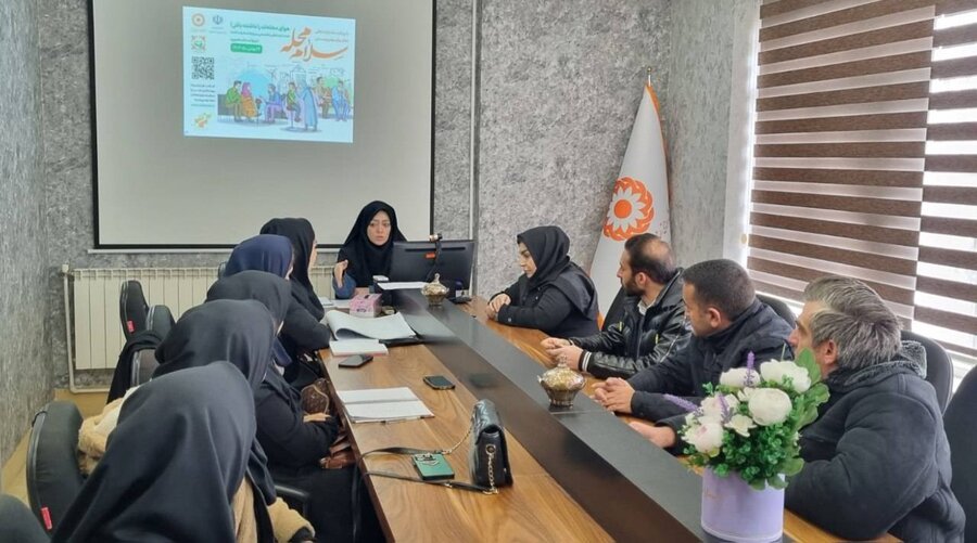 هم‌صدایی بهزیستی سلماس و مراکز مثبت در اجرای پویش سلام محله