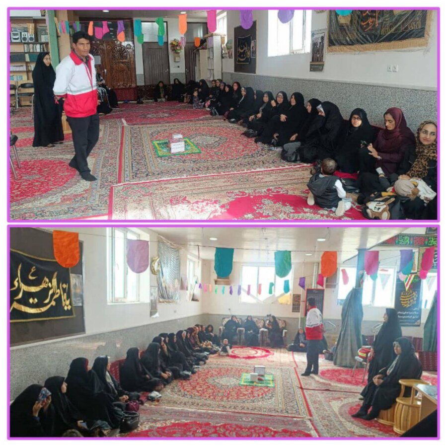 دهه فجر گرامی باد/برگزاری جلسه طرح محب در مسجد فاطمه زهرا (س) شهر سربیشه