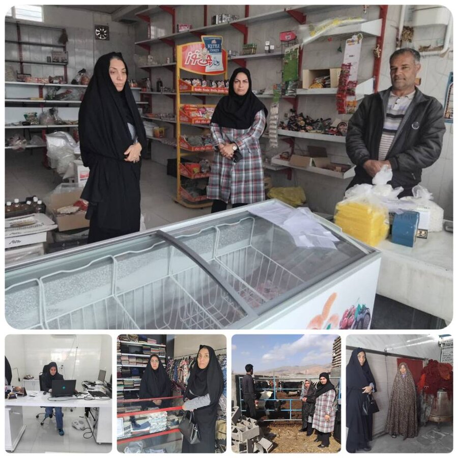 دهه فجر گرامی باد/ بازدید از طرح‌های اشتغال موفق به مناسبت دههٔ مبارک فجر انقلاب اسلامی در شهرستان سرایان انجام شد