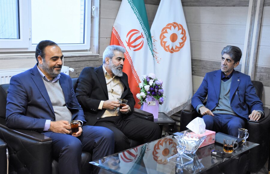 نشست با مسئول حراست بهزیستی کشور