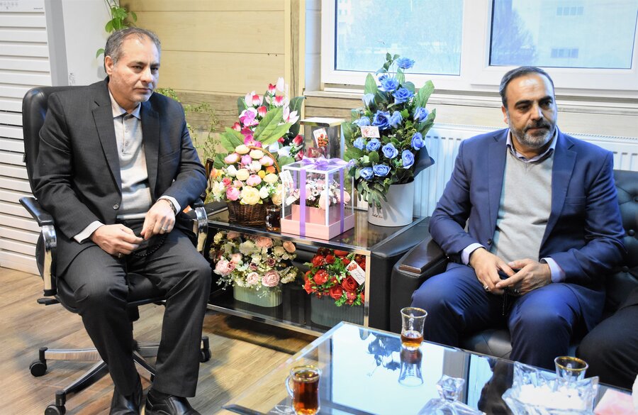 نشست با مسئول حراست بهزیستی کشور