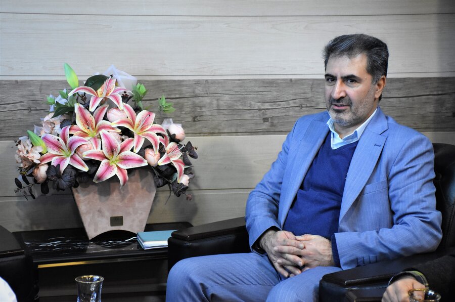 نشست با مسئول حراست بهزیستی کشور