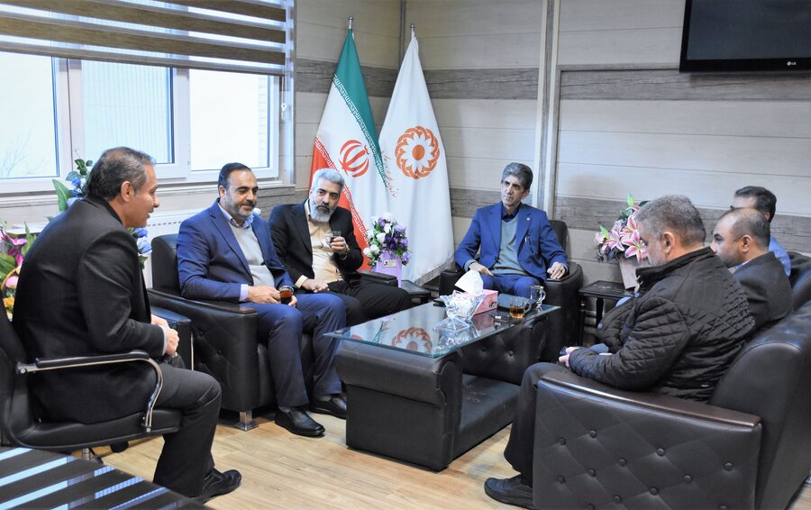 نشست با رئیس حراست بهزیستی کشور