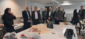 گزارش تصویری/ بازدید سرپرست معاونت اجتماعی استانداری قم از مرکز حرفه‌آموزی معلولین