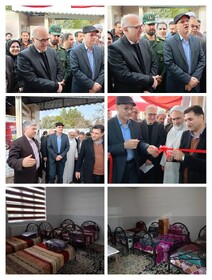 دهه فجر گرامی باد/افتتاح خوابگاه مرکز دخترانه ریحانه با حضور مسئولان استانی و مشارکت خیرین