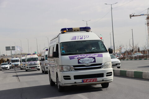 مانورخودورهای اورژانس اجتماعی استان مرکزی