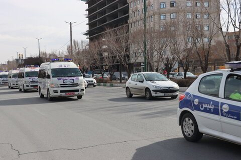 مانورخودورهای اورژانس اجتماعی استان مرکزی