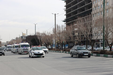 مانورخودورهای اورژانس اجتماعی استان مرکزی