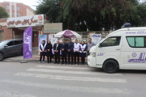 مانور اورژانس اجتماعی خوزستان