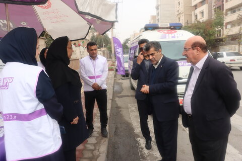 مانور اورژانس اجتماعی خوزستان