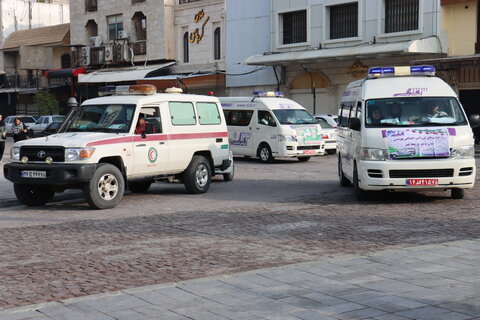 حرکت نمادین خودروهای اورژانس اجتماعی ۱۲۳ در بوشهر؛ تجلی خدمت‌رسانی به کرامت انسانی در دهه فجر