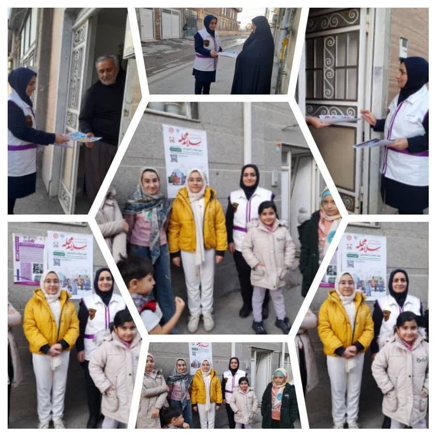 اجرای پویش «سلام محله» در محلات شهرستان نقده