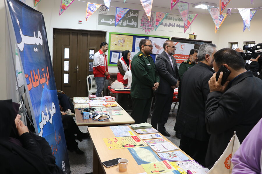 حضور مدیرکل بهزیستی استان کرمان در رزمایش جهادی محله محور