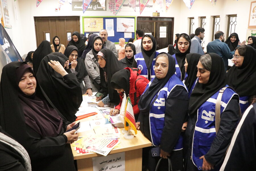 حضور مدیرکل بهزیستی استان کرمان در رزمایش جهادی محله محور