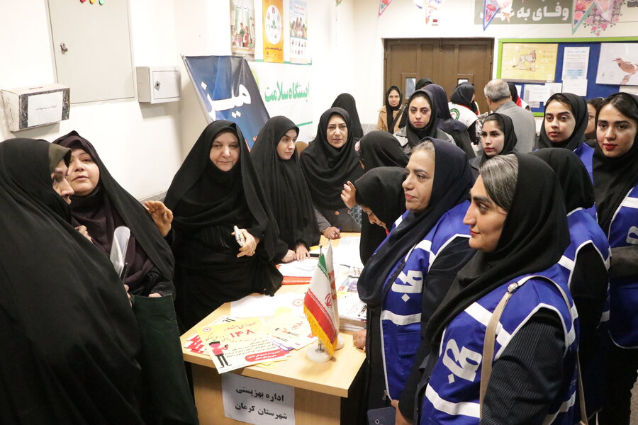 حضور مدیرکل بهزیستی استان کرمان در رزمایش جهادی محله محور