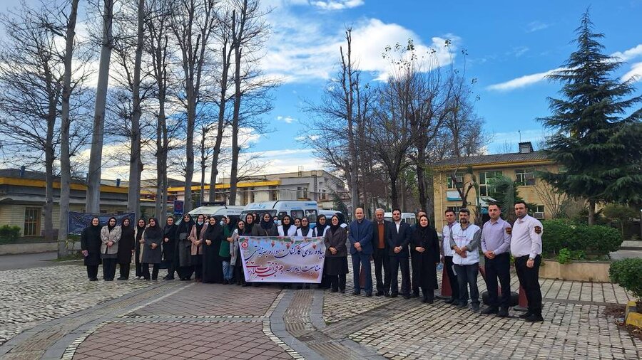 پیاده روی صبحگاهی کارکنان بهزیستی استان گیلان