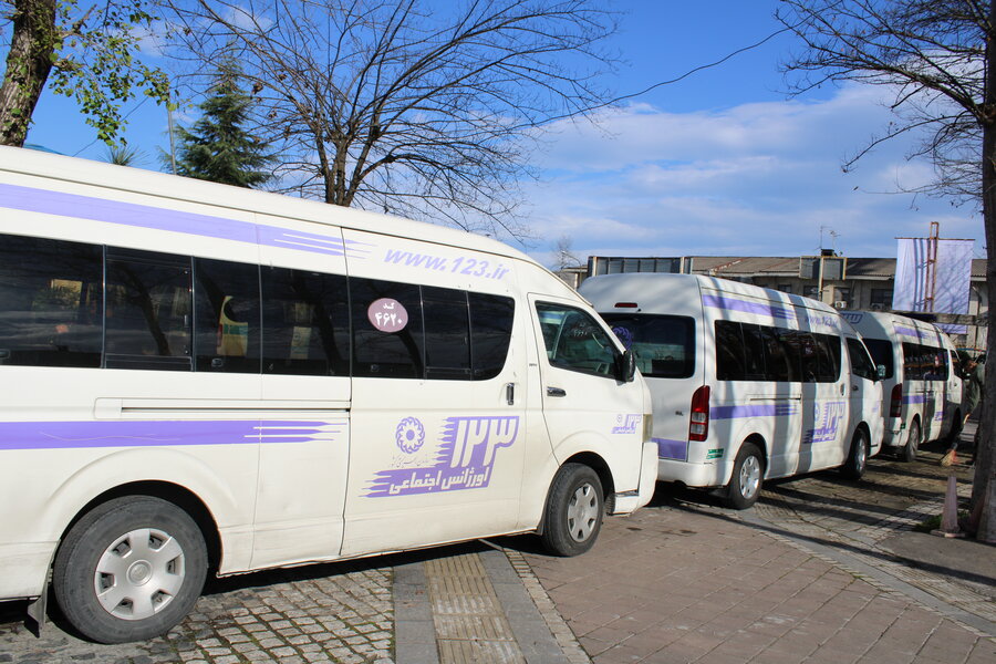 برگزاری مانور خودرویی اورژانس اجتماعی