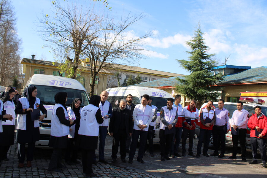 برگزاری مانور خودرویی اورژانس اجتماعی