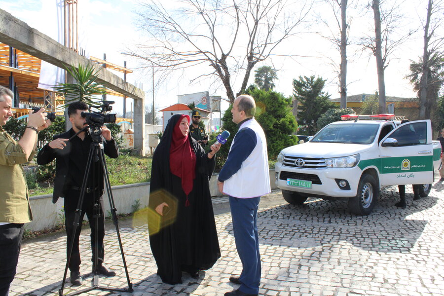 برگزاری مانور خودرویی اورژانس اجتماعی