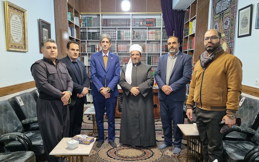 دیدار مدیرکل بهزیستی با امام جمعه روانسر