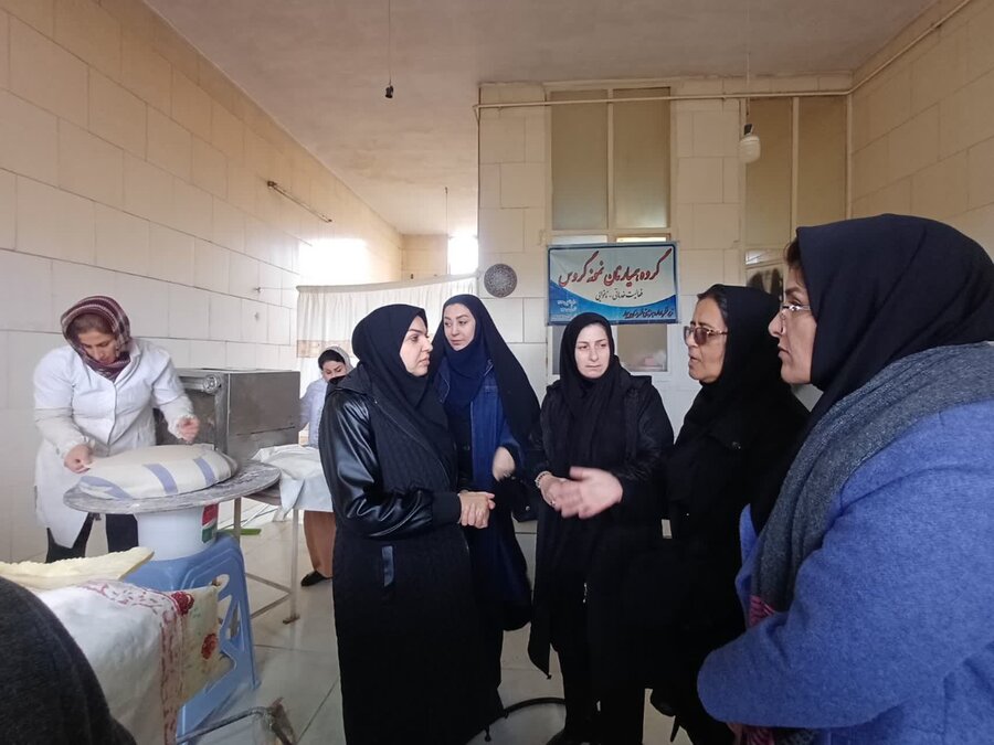 بازدید مدیرکل دفتر امور بانوان و خانواده استانداری کردستان از گروههای همیار زنان سرپرست خانوار بیجار