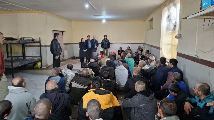 بازدید رئیس بهزیستی کبودرآهنگ از مرکز ماده ۱۶ با هدف بررسی وضعیت مددجویان