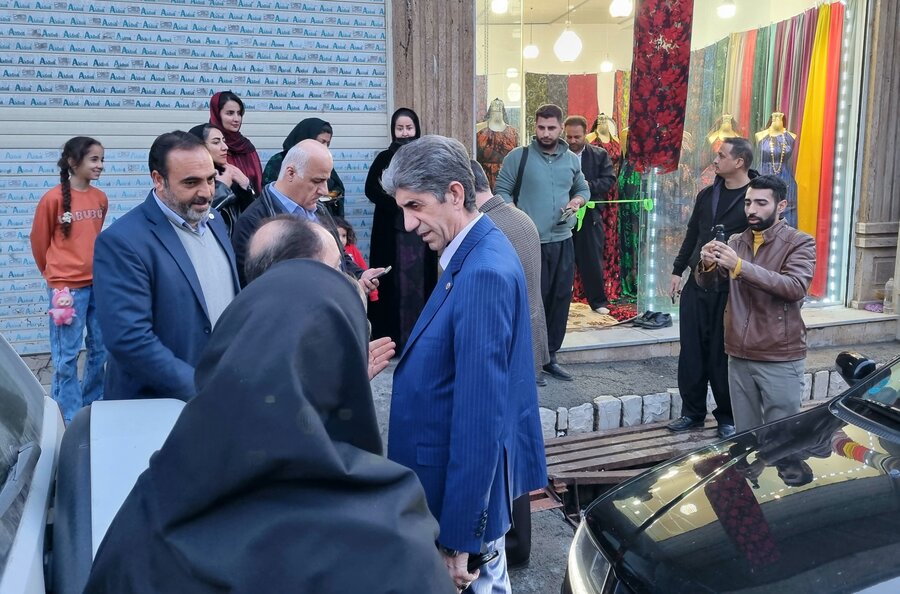 افتتاح طرح‌های اشتغال و مسکن ـ پاوه